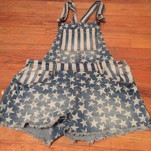 Stars and Stripes Overalls