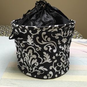 Thirty One Cinch Top Bin Black Parisian