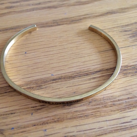 Caring Cuff "Live, Love Laugh" - Picture 2 of 3