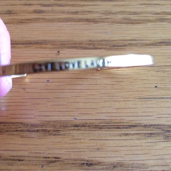 Caring Cuff "Live, Love Laugh" - Picture 3 of 3