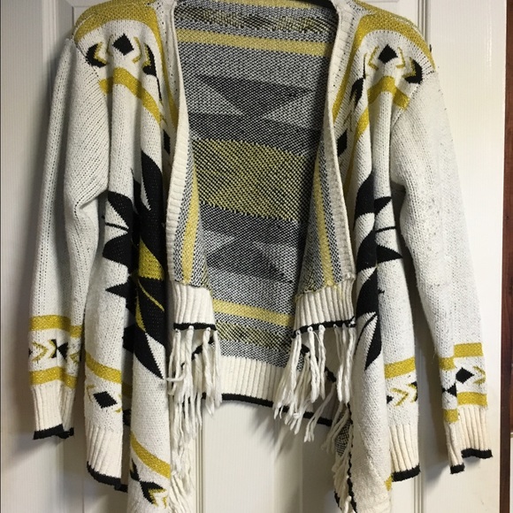 Open front cardigan