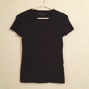 Banana Republic black soft tee