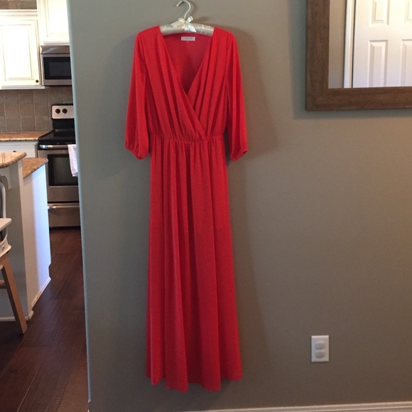 Burnt orange maxi 🍊