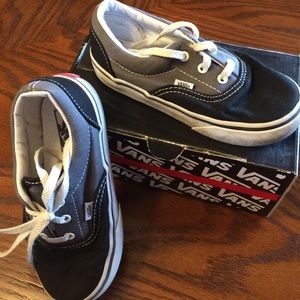 Vans Black/Pewter Boys Sneakers