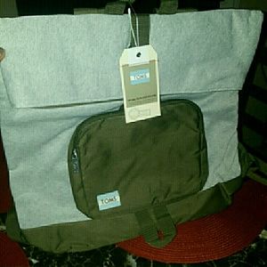 GRAY TOMS backpack