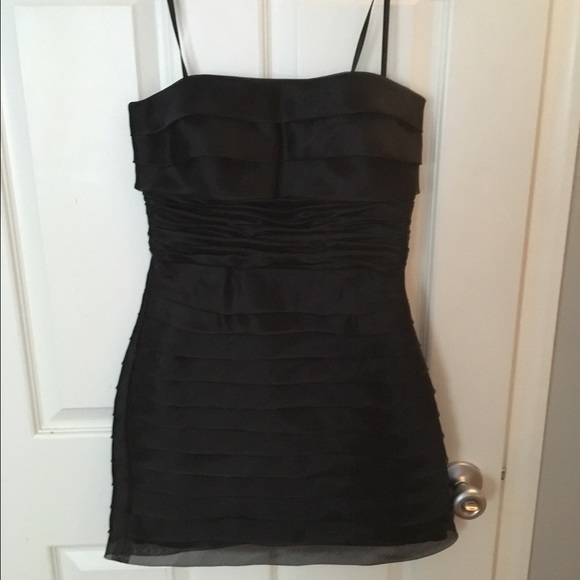 BCBG Paris strapless dress