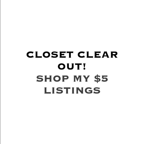 $5 LISTINGS - BUNDLE AND SAVE!