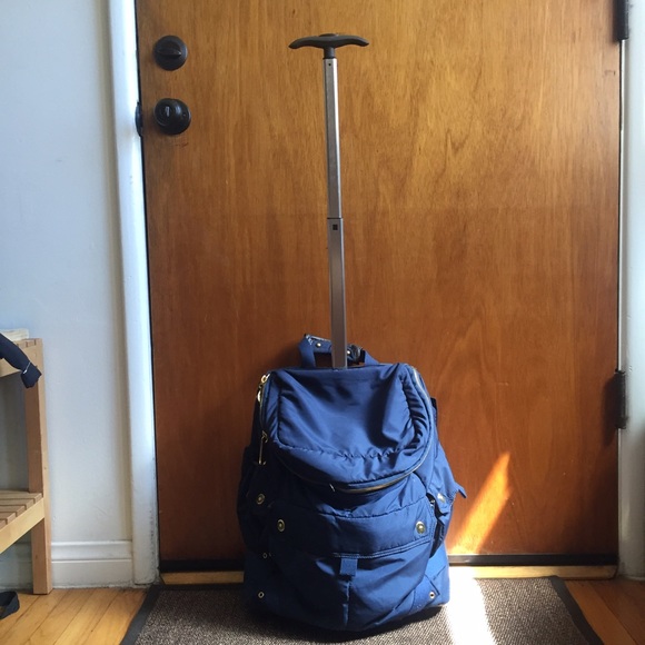 Stella McCartney LeSportSac Navy Rollerboard.