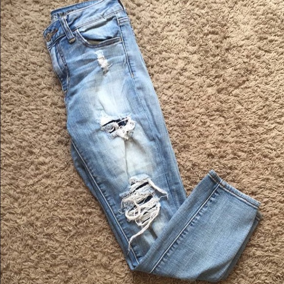 Final price drop🎉American eagle crop jeans