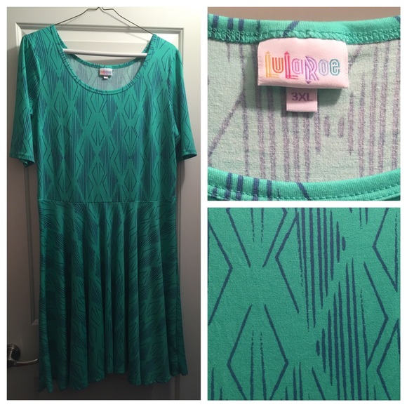 LuLaRoe EUC Nicole 3XL LLR