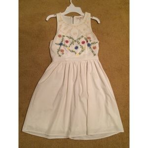 Alter'd State white floral dress