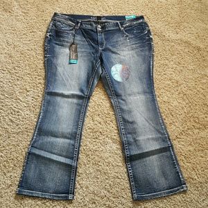 Plus size jeans