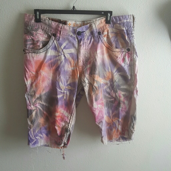 Custom Rock Revival shorts for men
