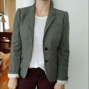 J.Crew Tweed "Schoolboy" Blazer