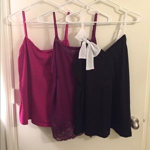 SALE! Trio if Lane Bryant Camisoles! All 14/16!
