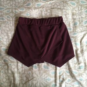 Boohoo Wendy Ponte Skort
