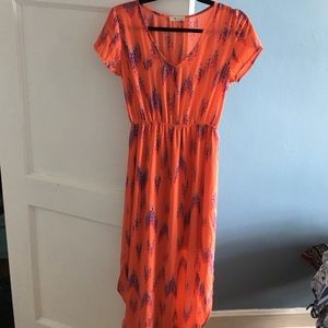 Maxi dress from Anthropologie