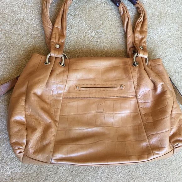 B. Makowsky buttery soft leather satchel. - Picture 2 of 5