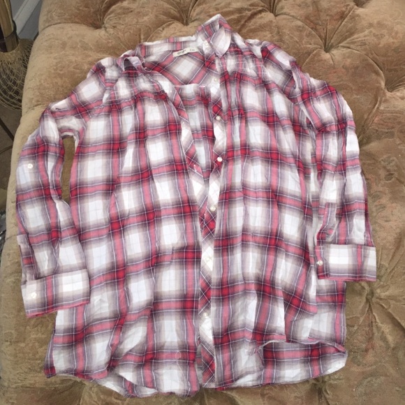 Button down fleece