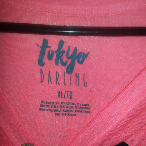 'It's You Not Me' Bright Pink Tank - Picture 3 of 4