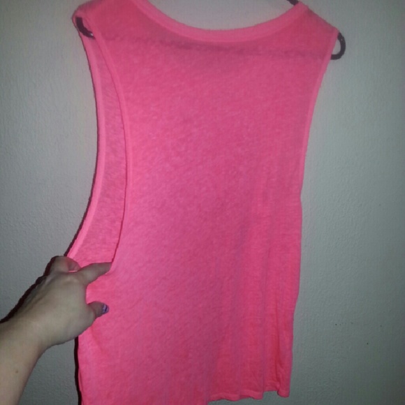 'It's You Not Me' Bright Pink Tank - Picture 4 of 4