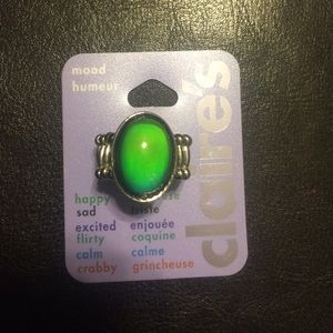 Claire\'s Mood Ring Color Meanings 2025
