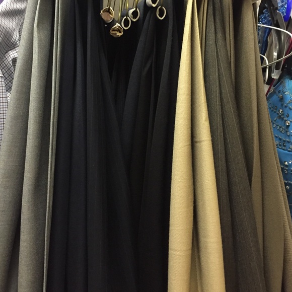 6 pairs of men's dress pants