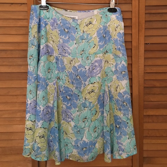 Floral skirt