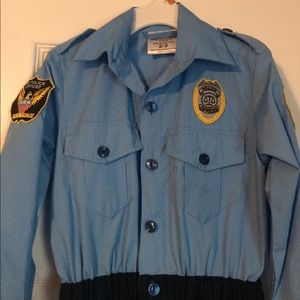 1-piece Police Officer costume