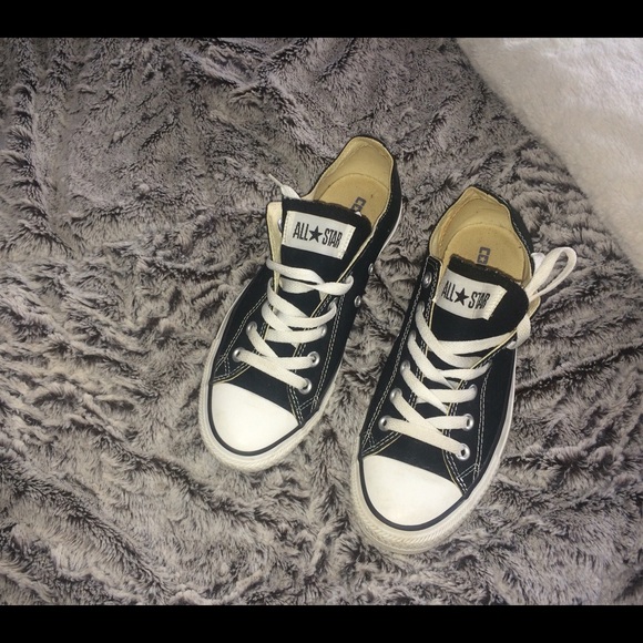 Classic Black & White Low Top Converse