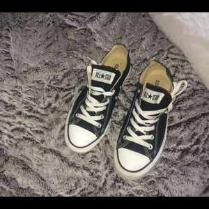 Classic Black & White Low Top Converse