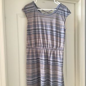 Crossback Fit & Flare Dress