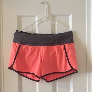 Lululemon four way stretch shorts