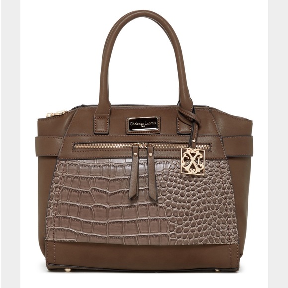 New Christian LaCroix Marseille Satchel In Brown!