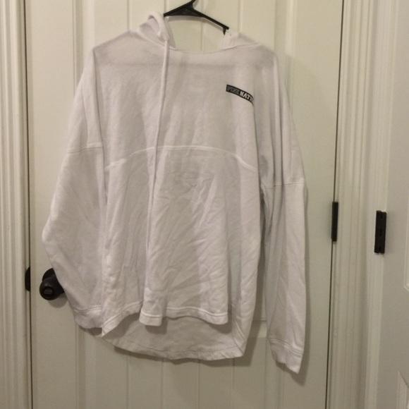 Oversized shirt with hood
