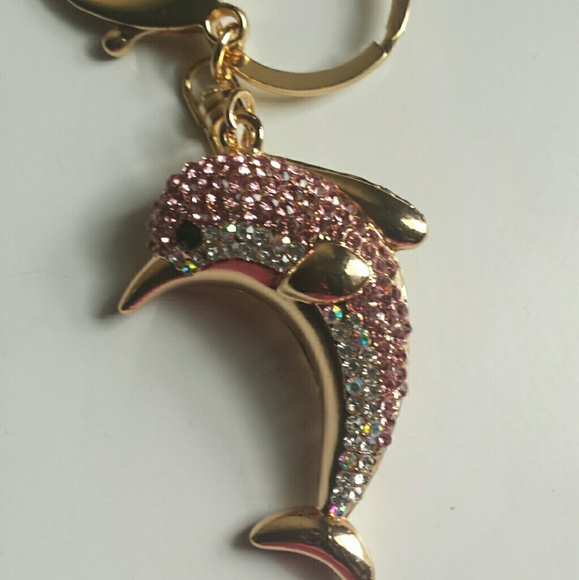 Dolphin Keychain/ Bag Charm - Picture 1 of 2