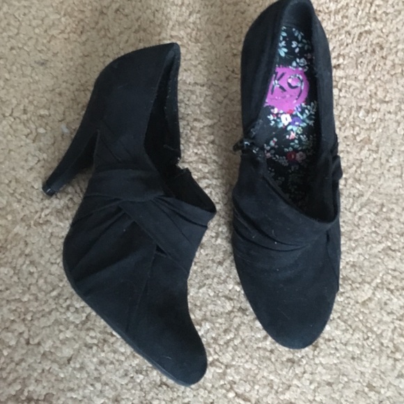 Black Bootie Heels