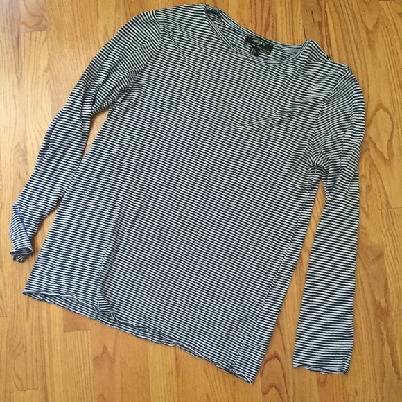 Mens Striped LS