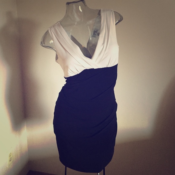 Black & White Cocktail Dress