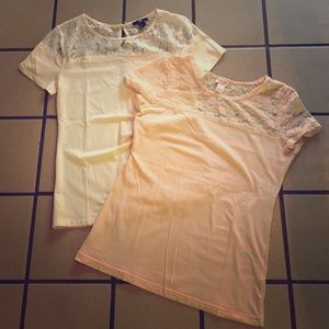 Lace T-shirts