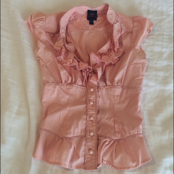 Xs bebe button up blouse