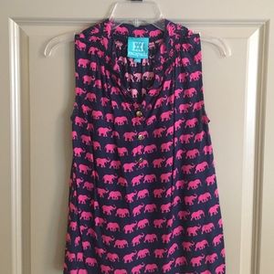 escapada elephant blouse