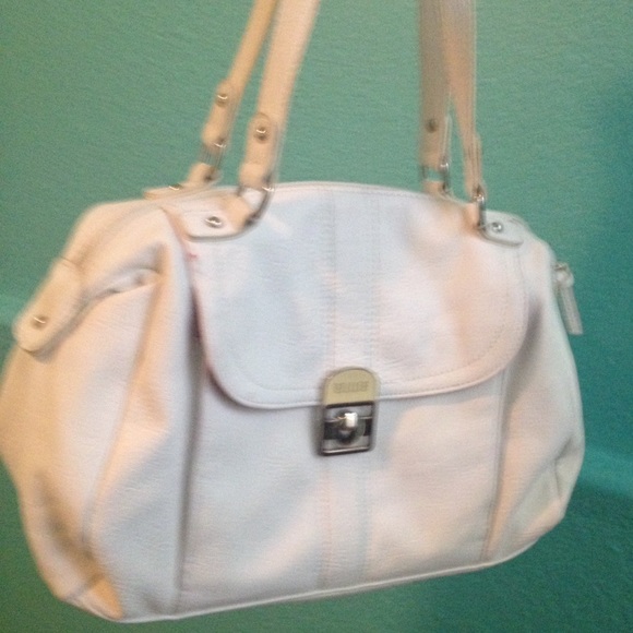Elle white purse