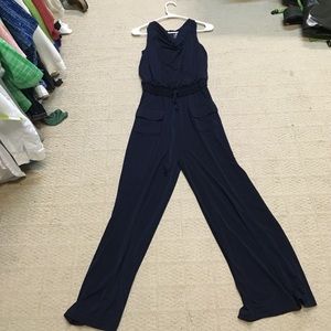 Navy romper