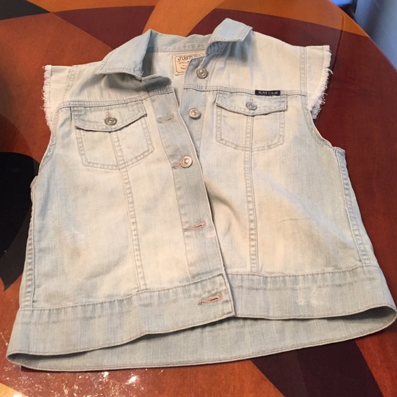 JUST USA Denim vest Size S