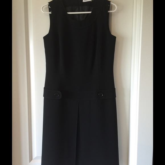 Calvin Klein Black Sheath Dress