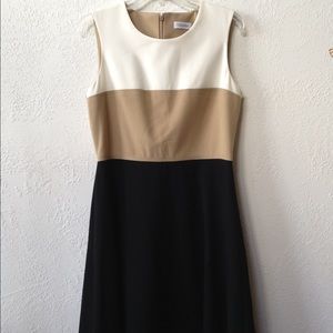 Calvin Klein Color Block Dress