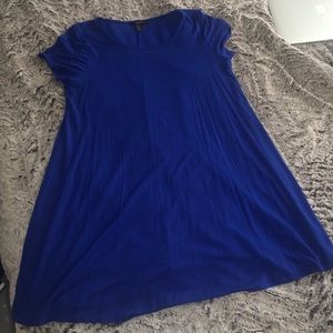Forever 21 Royal Blue Tshirt Dress