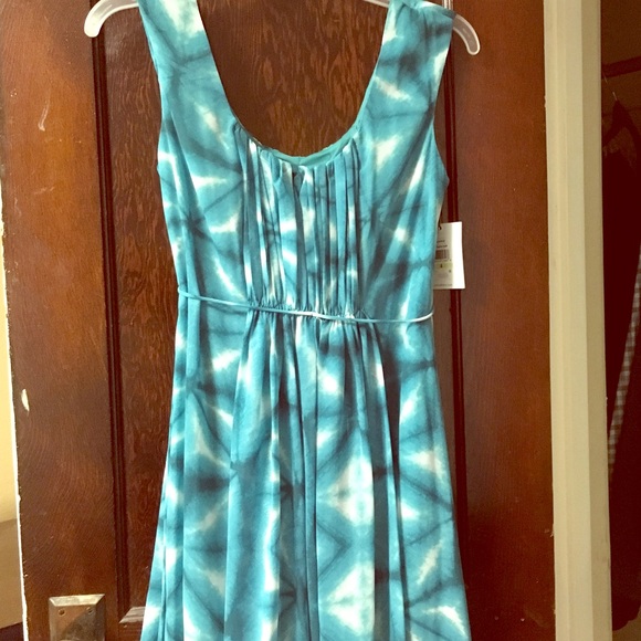 Teal dress Calvin Klein