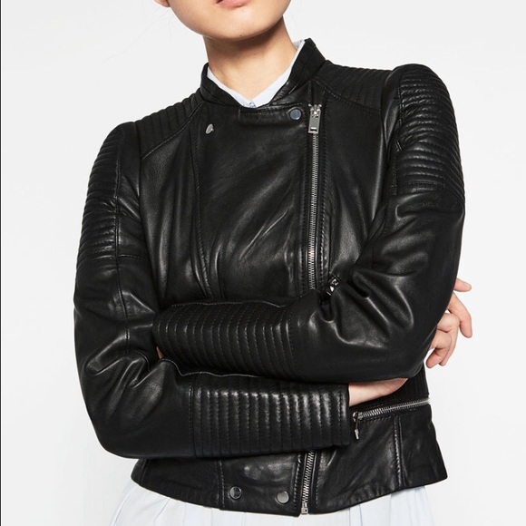 Zara Jackets & Blazers - 🚫SOLD🚫ZARA LEATHER JACKET